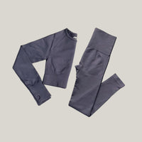 Thumbnail for Yoga Set Seamless Gym Set Bras + Leggings + Shirts