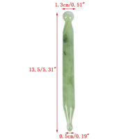 Thumbnail for Portable Facial Massage Roller Natural Jade
