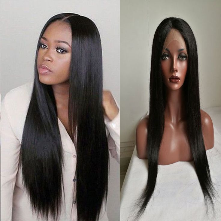 Straight Full Lace Wig Peruvian Hair
