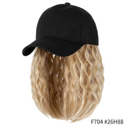 Short Wavy Baseball  Hat Wigs