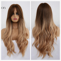 Thumbnail for Ombre Light Ash Brown Blonde Wavy