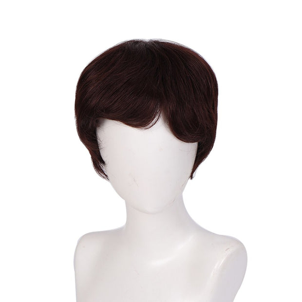 Man’s Wig Hair Topper Top Toupee 100%