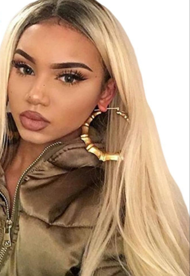 Ombre blonde lace front 26 inches