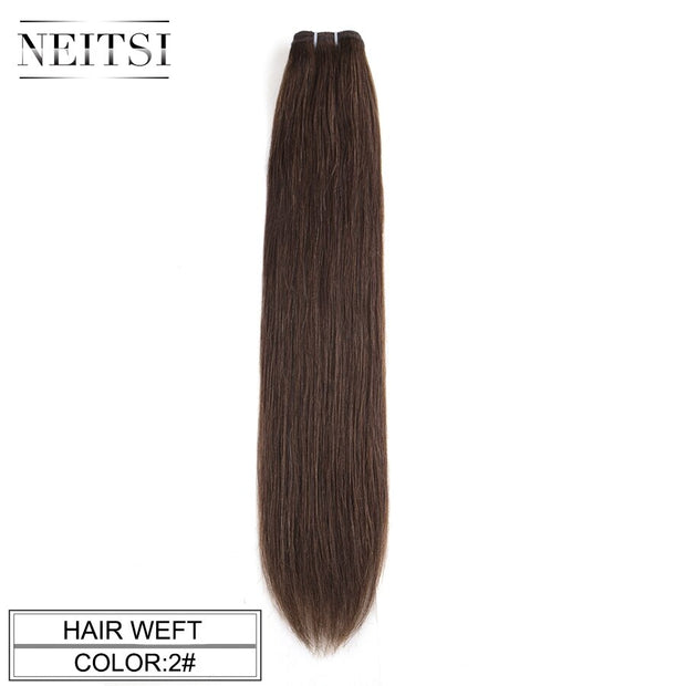 Remy Human Hair Extensions 20" 24" 100g/Pc Black Blonde Ombre Piano