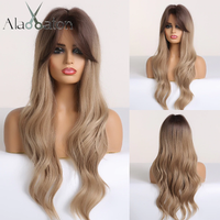 Thumbnail for Ombre Light Ash Brown Blonde Wavy