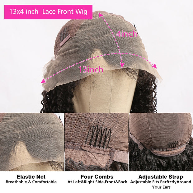 Water Wave Lace Front with Baby Hair