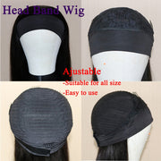 Yaki Straight Lace Front Wigs Natural Color Synthetic