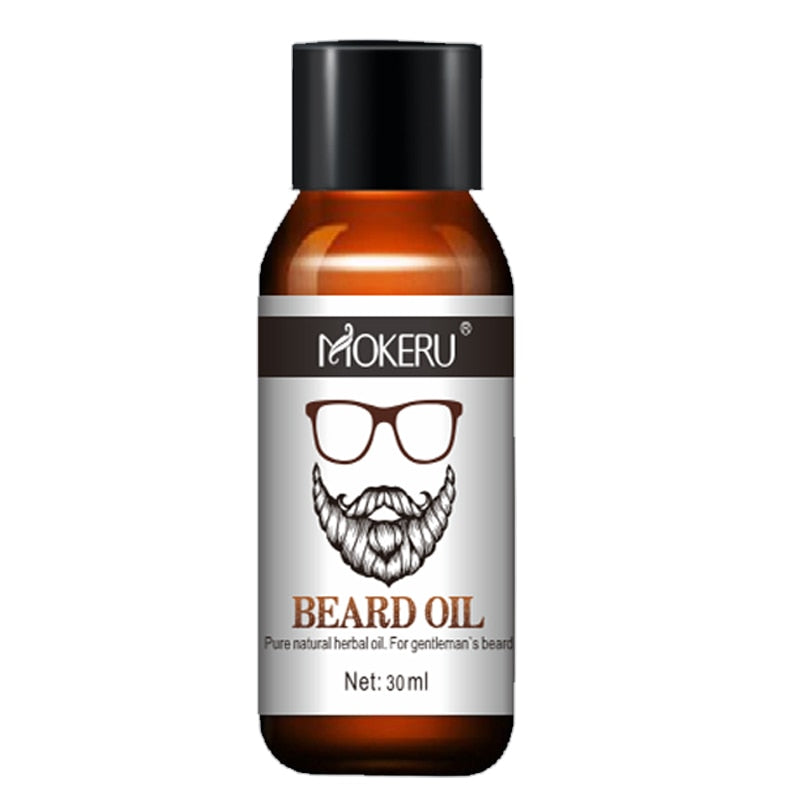 30ml Mokeru Natural Organic Beard Growth Oil