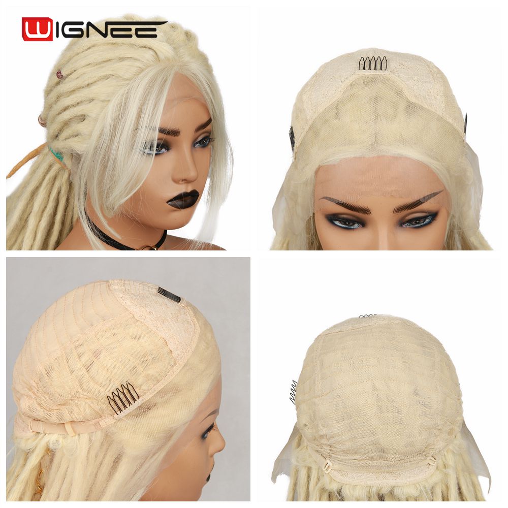 Blonde Dreadlock Synthetic Wig