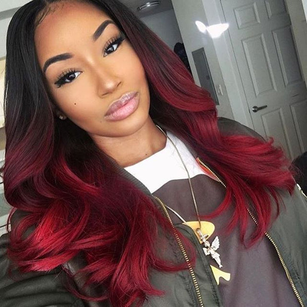 Two tone Lace Front  Wig
