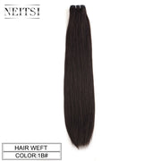 Remy Human Hair Extensions 20" 24" 100g/Pc Black Blonde Ombre Piano