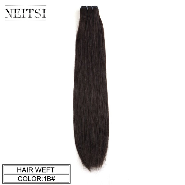 Remy Human Hair Extensions 20" 24" 100g/Pc Black Blonde Ombre Piano