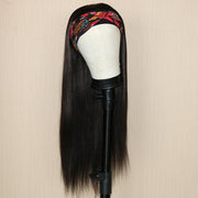Yaki Straight Lace Front Wigs Natural Color Synthetic