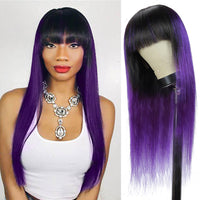 Thumbnail for Silk Brown Remy 30inch Wig