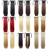 Thumbnail for Heat-Resistant Straight Hair With Ponytail