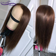 360Lace  Straight Brown  250Density  PrePlucked Remy Hair