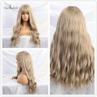 Thumbnail for Ombre Light Ash Brown Blonde Wavy
