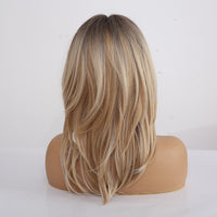 Thumbnail for Layered Ombre Wigs With Bangs