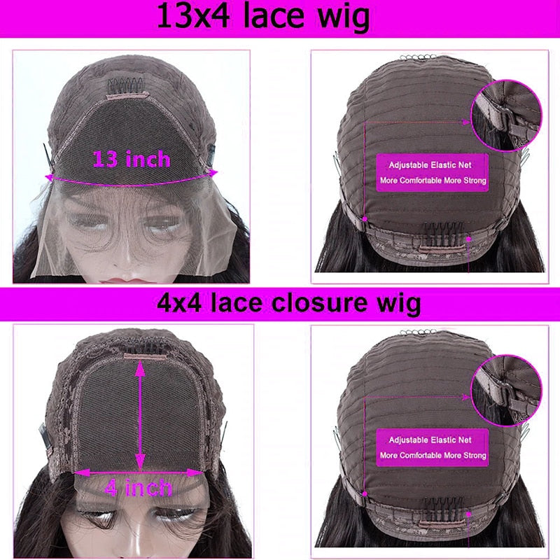 Malaysian Body Wave Wig Lace Wig - 13x6 Ombre Highlight