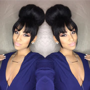 Silky Straight 360 Lace Frontal Wig Brazilian