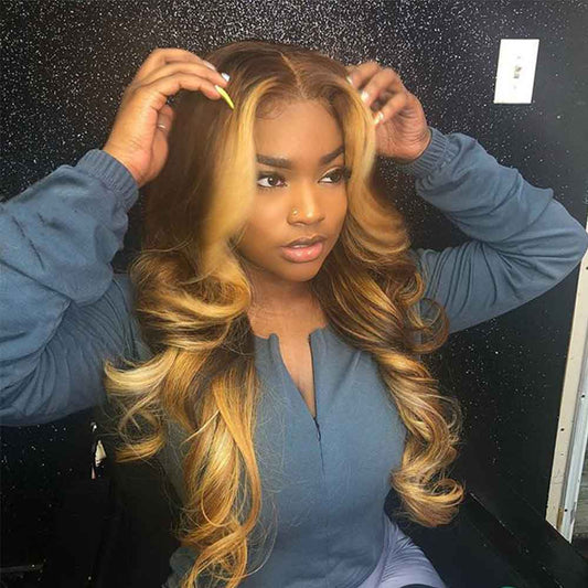 Honey Blonde Wig 24 inches available