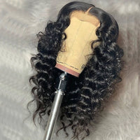 Thumbnail for Indian Loose Deep Wave 4*4 Lace Closure Human Hair Wig