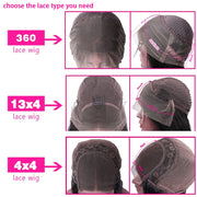 360 Lace Frontal Wig Body Wave Human Hair Wigs