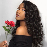 Thumbnail for Indian Loose Deep Wave 4*4 Lace Closure Human Hair Wig