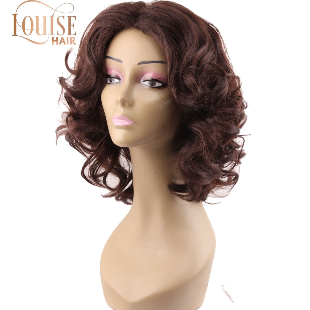 Men Short Curly Hair Male Wig
