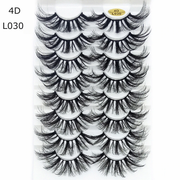 8 Pairs 3D Mink False Eyelashes Natural Wispy Fluffy Dramatic Volume