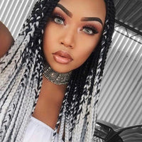 Thumbnail for Silver Omber Box braid Wig