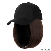 Short Wavy Baseball  Hat Wigs
