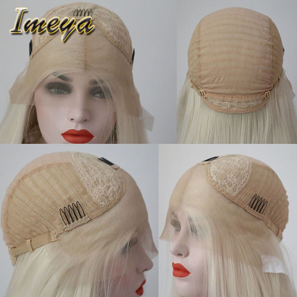 Micro Braided Blonde Hair Lace Front Wig