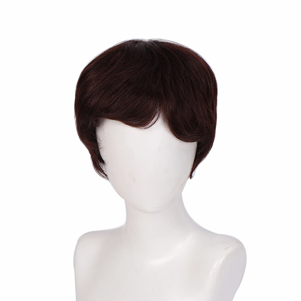 Man’s Wig Hair Topper Top Toupee 100%