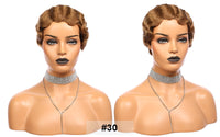 Thumbnail for Pixie Cut Human Hair Short Bob Wig