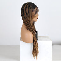 Thumbnail for Two Tone Braided Box Braids Wigs for Women