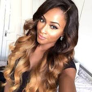 Malaysian Ombre Lace Front Wig
