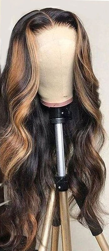 Malaysian Body Wave Wig Lace Wig - 13x6 Ombre Highlight