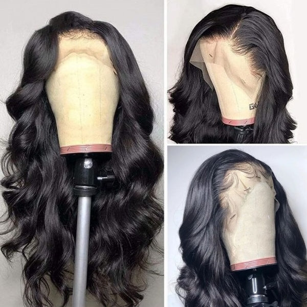 40 Inch Transparent Lace Frontal Wig  Body Wave