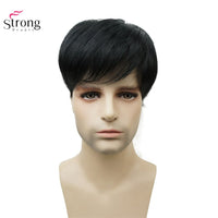 Thumbnail for Toupee Men Wig Short Straight Hair