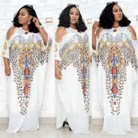 Thumbnail for Print Traditional Maxi Dashiki African Dress