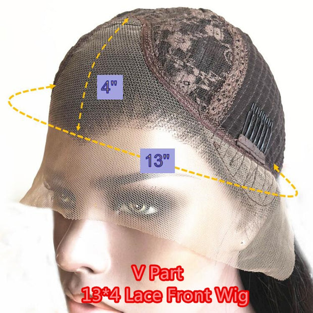 Pre Plucked Honey Blonde Brown Highlight Malaysian Remy 5*5 Silk Top Lace Wig