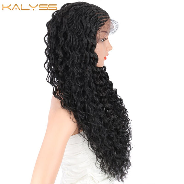Kalyss 28 Inches Hand Braided Wigs