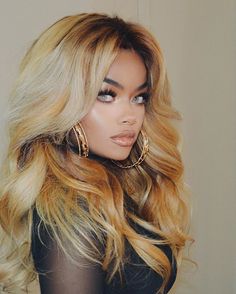 Ombre Honey Blonde LaceFront Wig