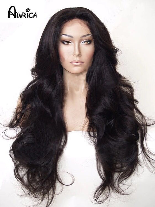 Heat resistance synthetic wig 30 inches