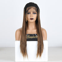Thumbnail for Two Tone Braided Box Braids Wigs for Women