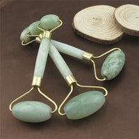 Thumbnail for Portable Facial Massage Roller Natural Jade