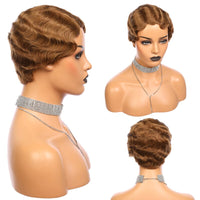 Thumbnail for Pixie Cut Human Hair Short Bob Wig
