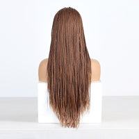 Thumbnail for Long Ash Blonde Braided Box Braids Wig