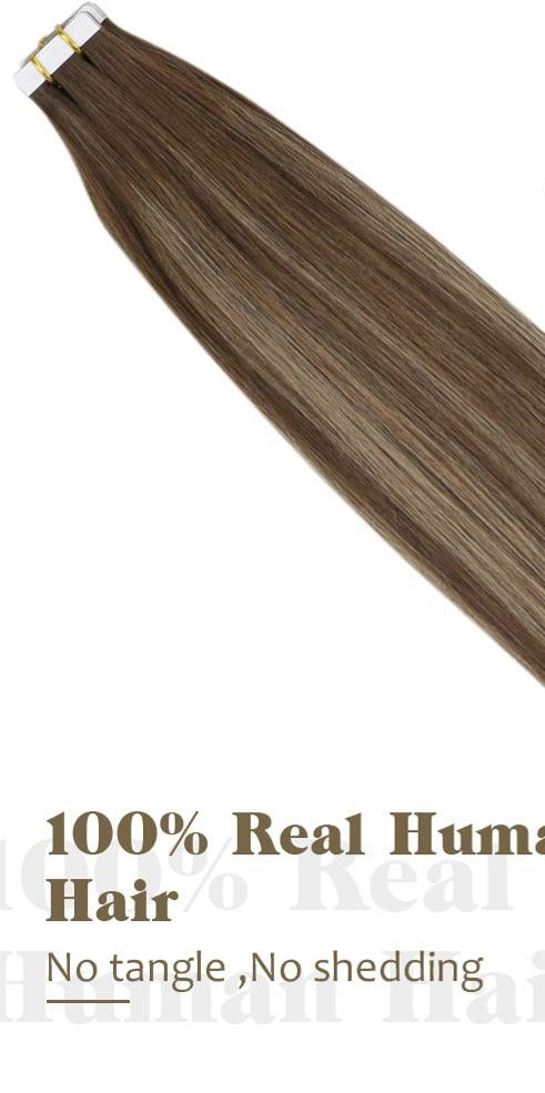 Tape in Hair Extensions Real Human Hair